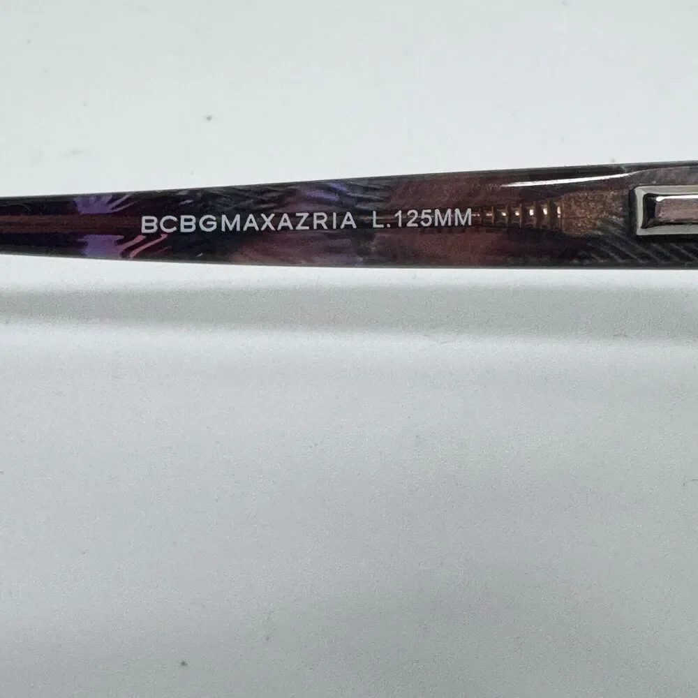 Bcbgmaxazria Eyeglasses Frames‎ Petite Fit irina Eggplant Half Rim H16790